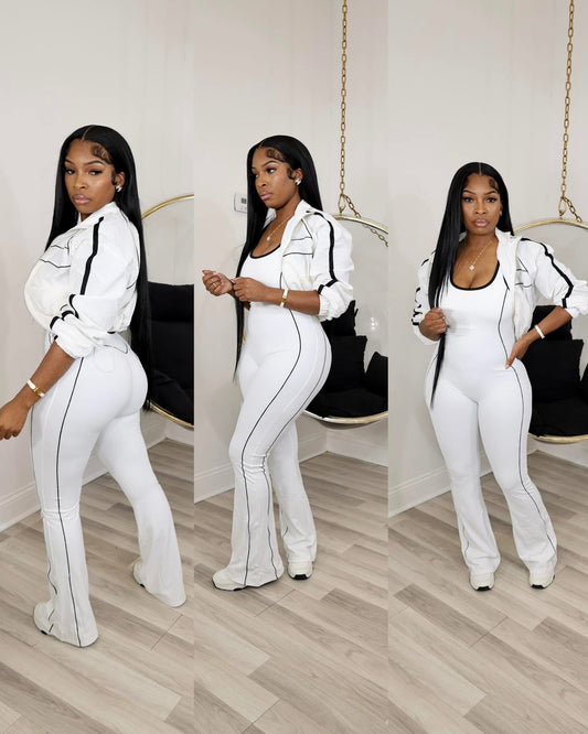 Lets Kick it Jumpsuit Set