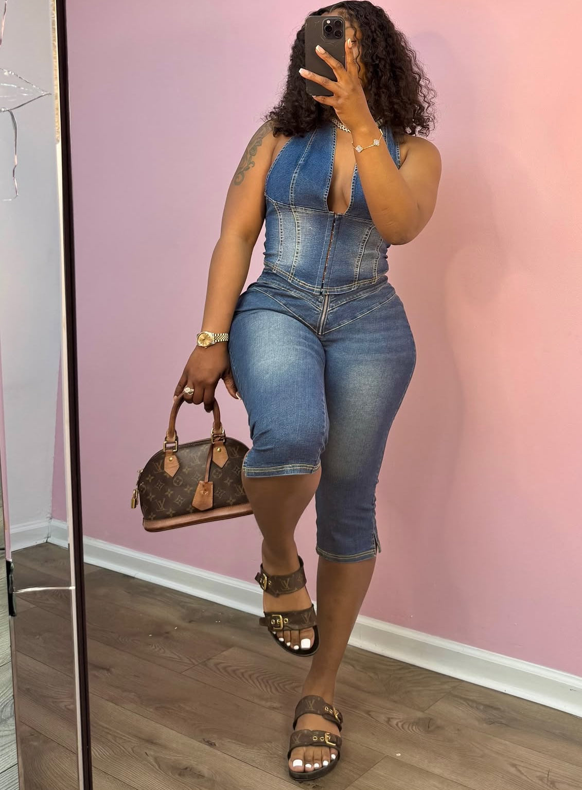 Chantal Denim Set