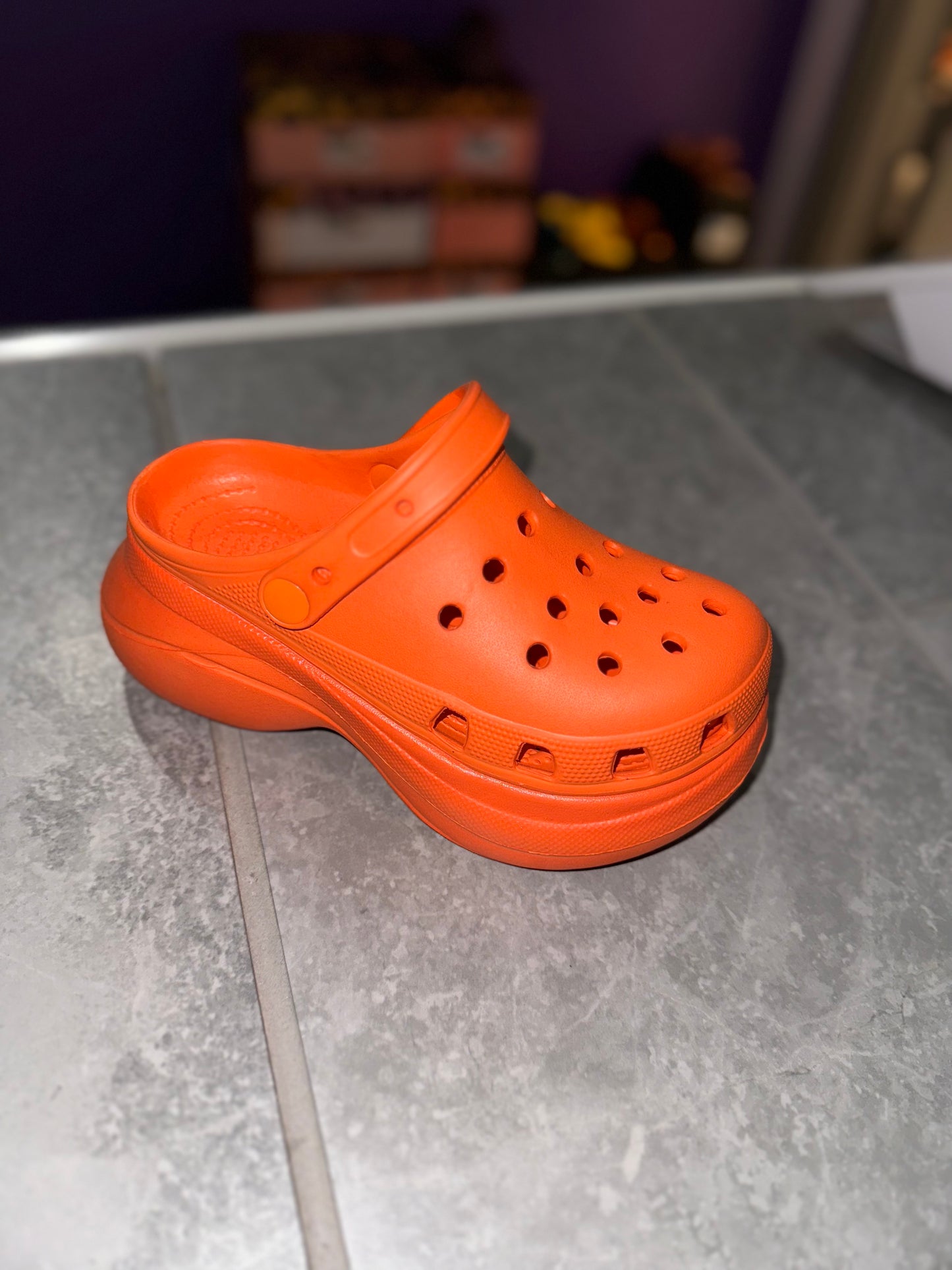 Stacked Crocs